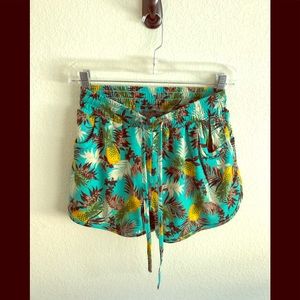 Hawaiian pattern shorts